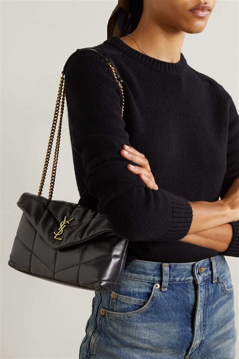 saint laurent puffer shoulder bag